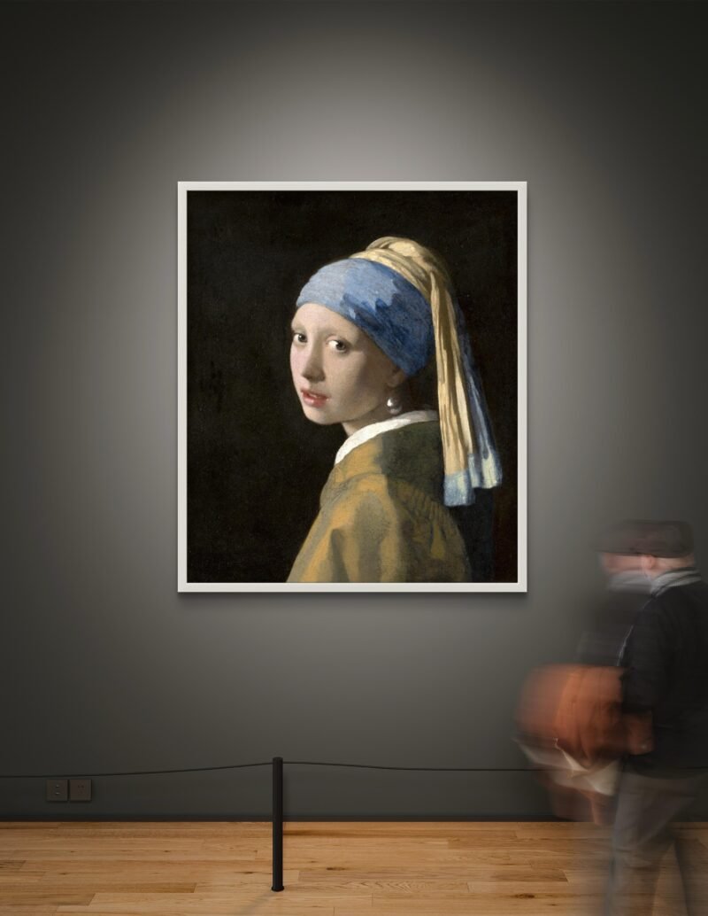 Garota com brinco de pérola por Johannes Vermeer