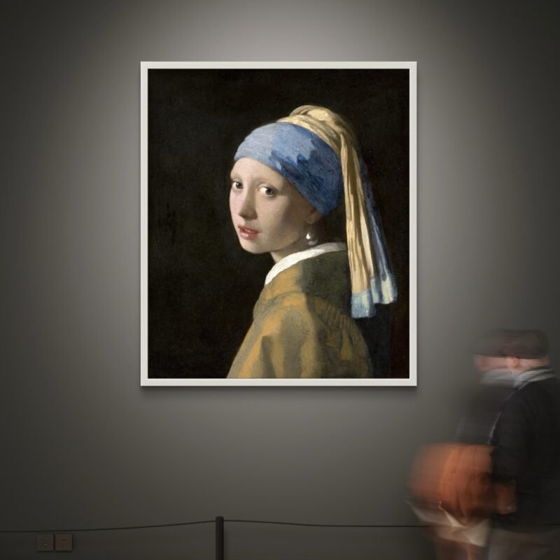 Garota com brinco de pérola por Johannes Vermeer