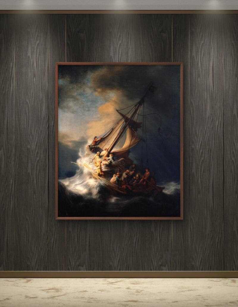 A Tempestade no Mar da Galileia de Rembrandt