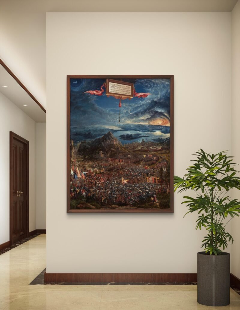 Batalha de Issus por Albrecht Altdorfer